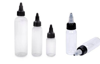 DÖVME BOYA ŞİŞESİ VE KAPAKLAR